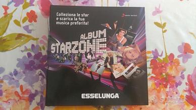 Album Starzone Esselunga carte cantanti Sony Music