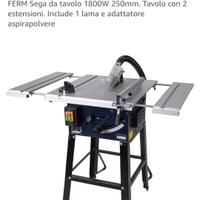 Banco sega da tavolo ferm