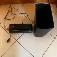 Distruggi documenti fellowes p255