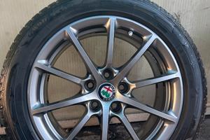 Cerchi 17  Alfa romeo + Gomme invernali