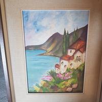 N. 2 quadri dipinti a mano . Fima A . Cremonesi