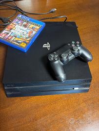 Ps4 pro 1TB con controller e videogioco