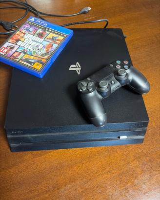 Ps4 pro 1TB con controller e videogioco