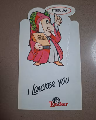 segnalibro da collezione vintage Loacker
