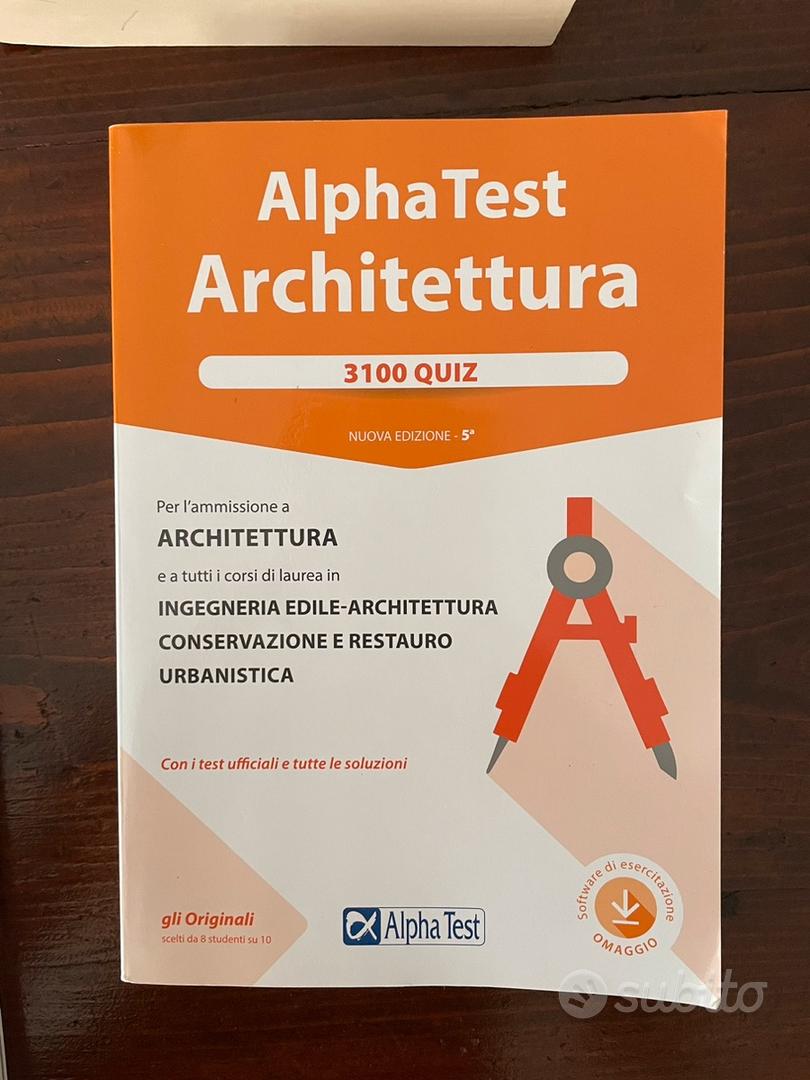 Alpha Test Architettura - Libri e Riviste In vendita a Padova