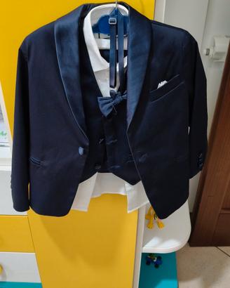 abito cerimonia bimbo 5 pezzi