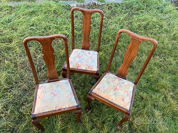 SET 4 SEDIE PATTONE LUCCHESI