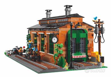 LEGO SERIE1 BRICKLINK 910033 OLD TRAIN ENGIME SHED