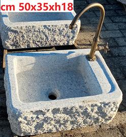 Subito - WEX srl - Lavello lavandino in vera pietra 50 cm - Giardino e Fai  da te In vendita a Lodi