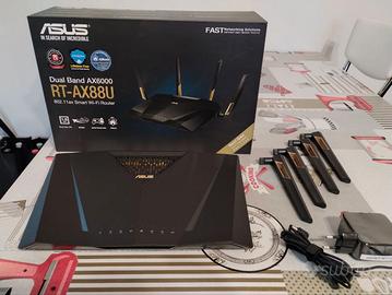 ASUS RT-AX88U AX6000 WiFi6 802.11ax 4804 Mb/s