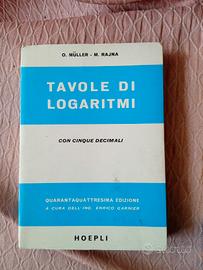 libro tavole di logaritmi