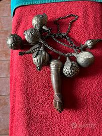 Amileto grande portafortuna Penca balangandan