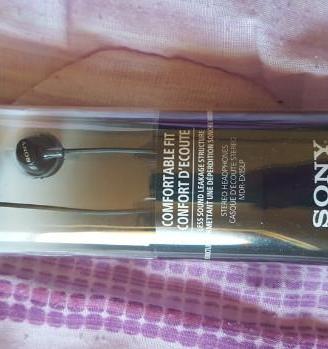 Sony mdrex15lp black auricolari nuove cuffie