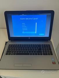 Notebook HP i5 15” – veloce, pronto all’uso