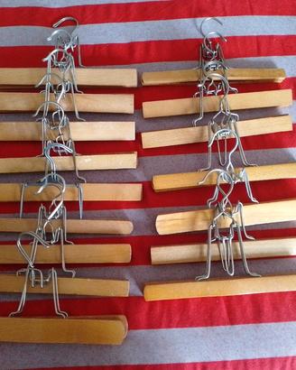 grucce in legno per pantaloni
