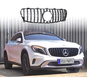 GRIGLIA MERCEDES GLA X156 17-20 LOOK AMG NERO LUCI