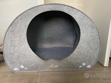 Igloo cuccia cane feltro