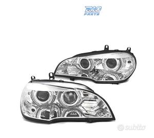 FARI OCCHI ANGEL 3D DRL ADATTABILI XENON D1S BMW X