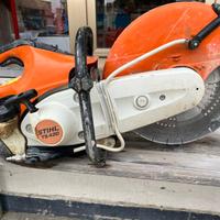 Troncatrice Stihl con dischi