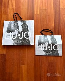 Set 2 sacchetti originali Liu Jo Milano