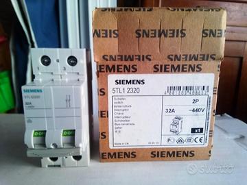 SIEMENS 5TL 12320 Interruttore-32a 400vca -2p