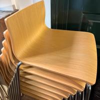 9 sgabelli Gaber LILA' STOOL | H79 & 3 tavoli alti