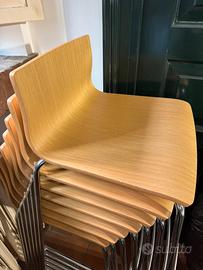 9 sgabelli Gaber LILA' STOOL | H79 & 3 tavoli alti