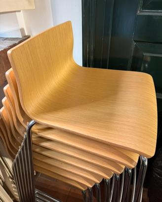 9 sgabelli Gaber LILA' STOOL | H79 & 3 tavoli alti