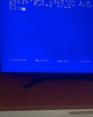 Computer console  MSX funzionante