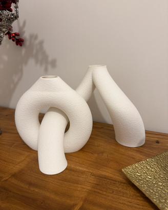 Vaso design intrecciati - stile moderno