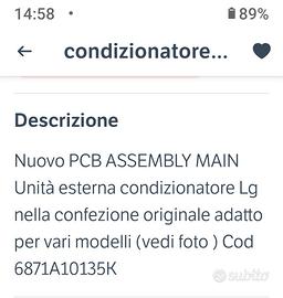 condizionatore LG/delonghi