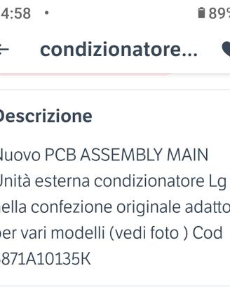 condizionatore LG/delonghi