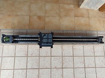 Cnc asse x guida lineare