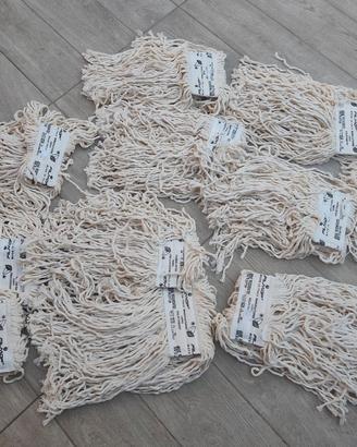 11 mop professionali per pinze lavaggio pavimenti 