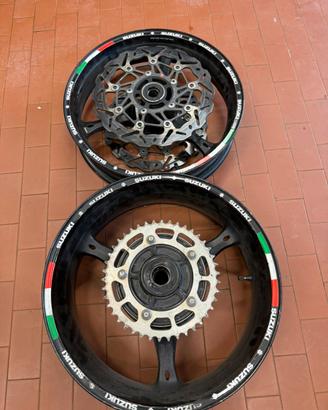Cerchi e dischi freno gsx-r k5/6