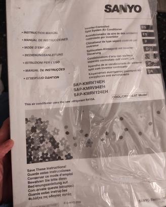 Manuale istruzioni Sanyo 