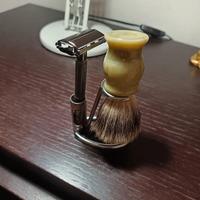 Rasoio di Sicurezza con pennello e sostegno