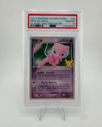 88 MEW EX-HOLO PSA 10 25th ITA