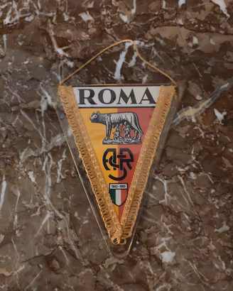 Gagliardetto vintage AS Roma calcio 1983
