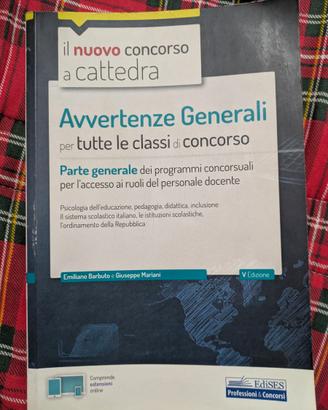 Avvrtenze generali per tutte le classi di concors