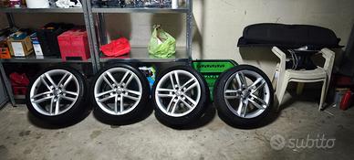 Cerchi in lega 17 Originali Audi A1 + Gomme
