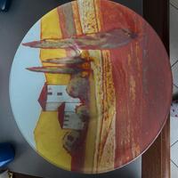 Centro tavola in vetro