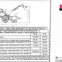 motocoltivatore motore Honda