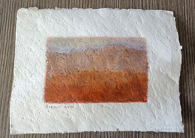 Olio su carta tecnica mista 2012, Guido Morelli