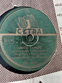 12 VINILI ANTICHI risalenti agli anni 1940 e ‘50