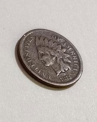 Rara moneta 1 centesimo 1873 - USA