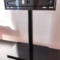 Supporto TV Orientabile da Mobile – Nero Lucido, N