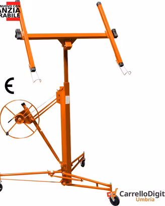 Alzalastre per Cartongesso alza pannelli arancio