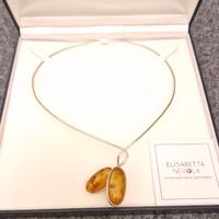 Collana Elisabetta Nevola donna artigianale nuova