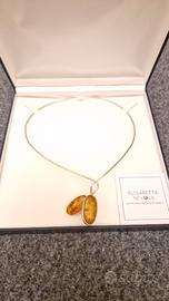 Collana Elisabetta Nevola donna artigianale nuova
